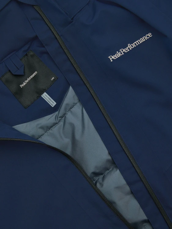 Kurtka narciarska dziecięca Peak Performance Maroon HIPE® 2L Insulated Shell blue shadow