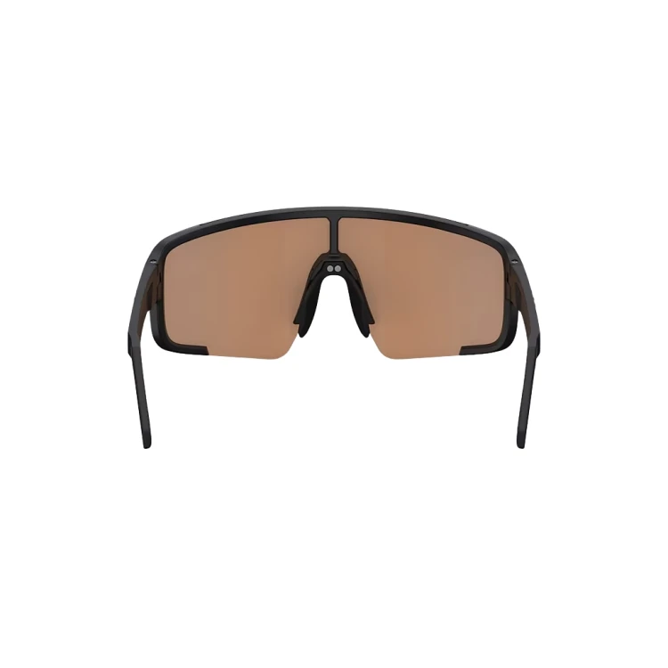 Okulary przeciwsłoneczne Bliz P003 matte black/coral/orange mirror blue