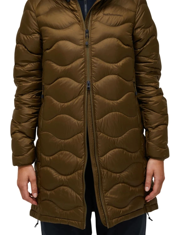 Parka damska Peak Performance Helium Down meadow moss