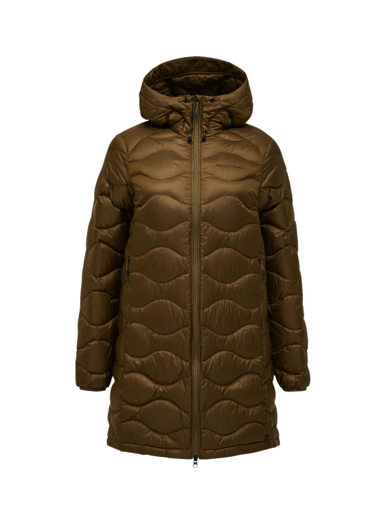 Parka damska Peak Performance Helium Down meadow moss