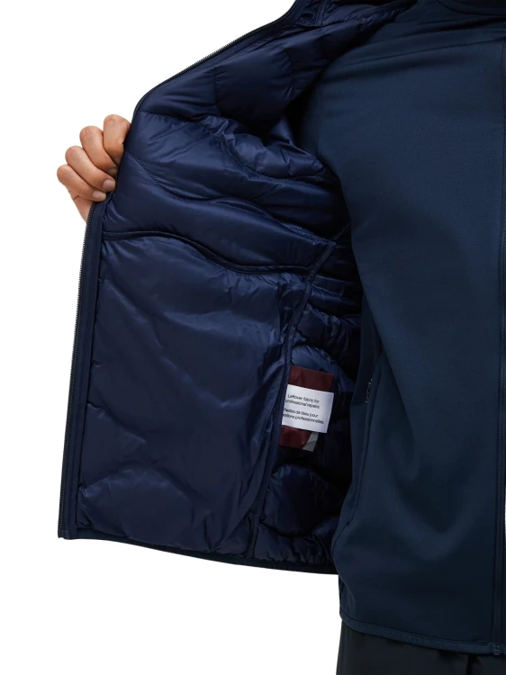 Kurtka puchowa męska Peak Performance Helium AOP Down Hood snowbank
