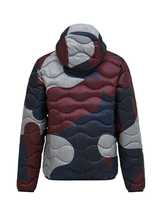 Kurtka puchowa męska Peak Performance Helium AOP Down Hood snowbank