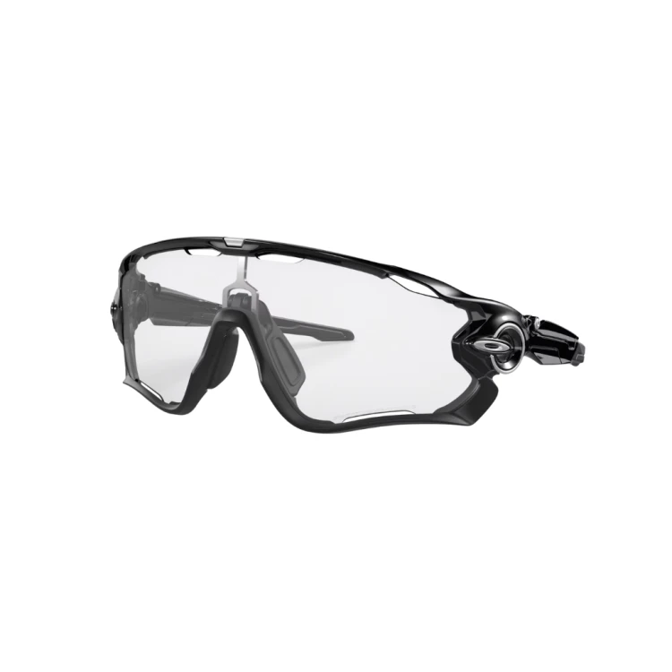 Okulary przeciwsłoneczne Oakley Jawbreaker polished black/clear to black iridium photochromic