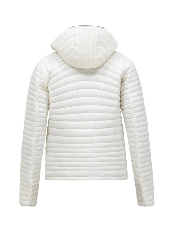 Kurtka puchowa damska Peak Performance Monolight Insulated Hood offwhite