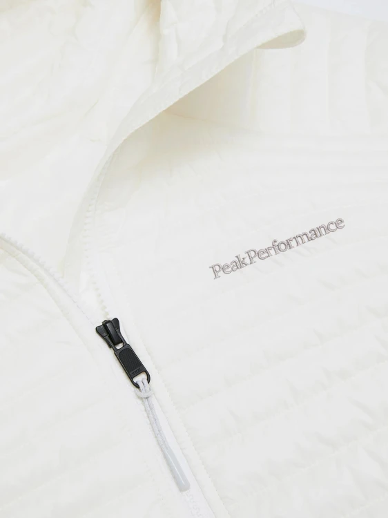 Kurtka puchowa damska Peak Performance Monolight Insulated Hood offwhite