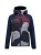 Kurtka męska Peak Performance Helium AOP Down Hybrid Hood snowbank/blue shadow