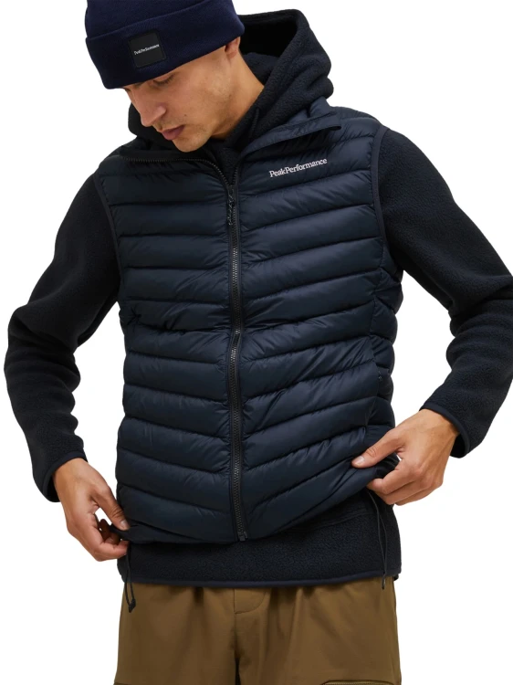 Kamizelka puchowa męska Peak Performance Frost Down black