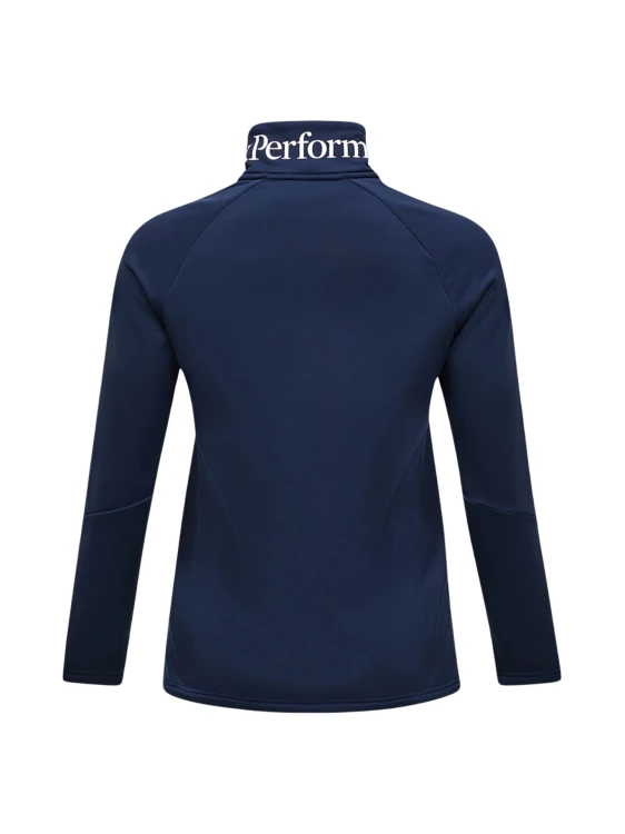 Bluza damska Peak Performance Rider Essentials Midlayer Zip blue shadow