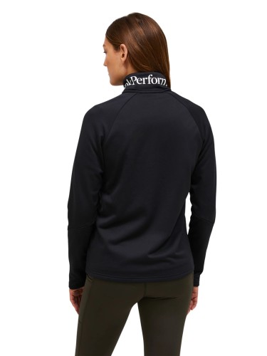 Bluza damska Peak Performance Rider Essentials Midlayer Zip black