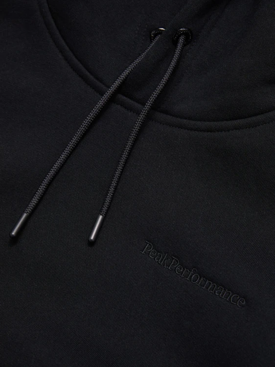 Bluza męska Peak Performance Original Small Logo Hood black