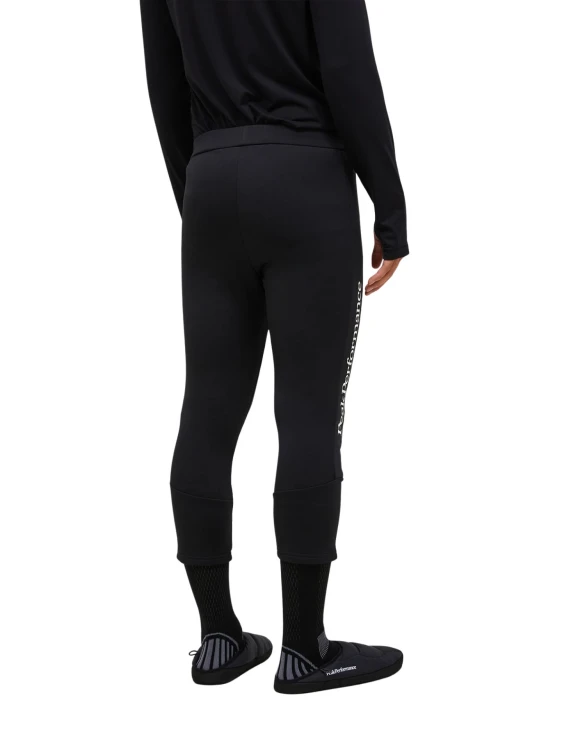 Spodnie męskie Peak Performance Rider Essentials 3/4 Midlayer black