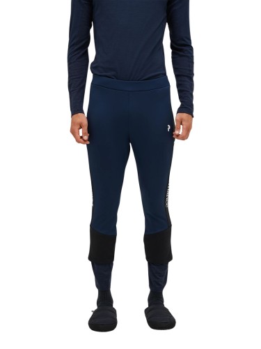 Spodnie męskie Peak Performance Rider Essentials 3/4 Midlayer blue shadow