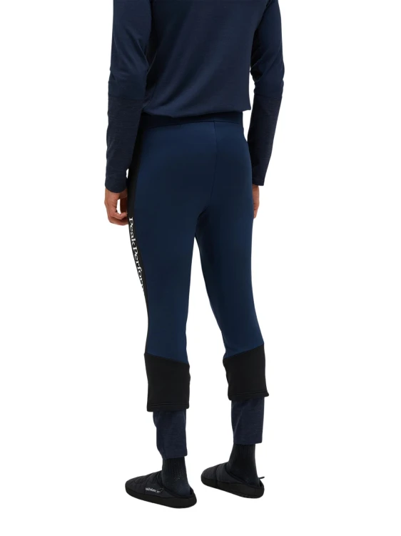 Spodnie męskie Peak Performance Rider Essentials 3/4 Midlayer blue shadow