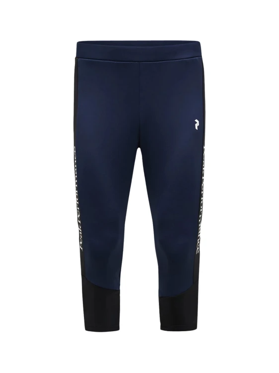 Spodnie męskie Peak Performance Rider Essentials 3/4 Midlayer blue shadow