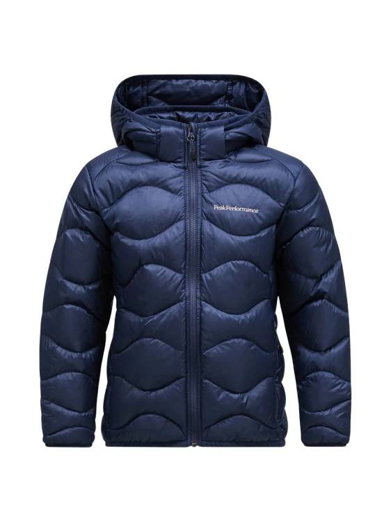 Kurtka puchowa dziecięca Helium Down Hood blue shadow