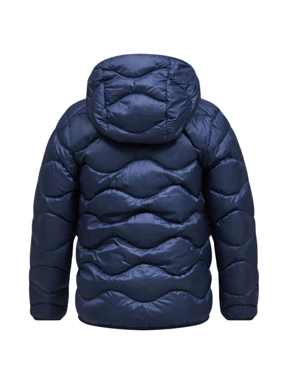 Kurtka puchowa dziecięca Helium Down Hood blue shadow