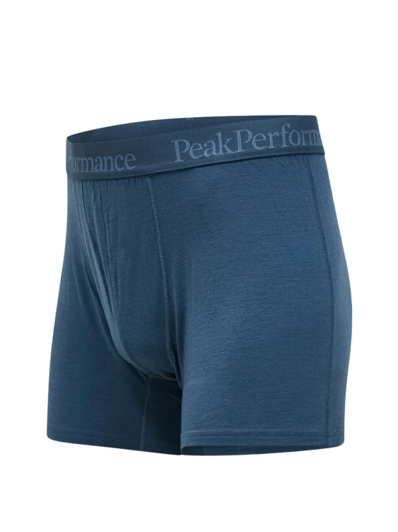 Bokserki męskie Peak Performance Magic Boxer Wool-blend Baselayer mountain lake