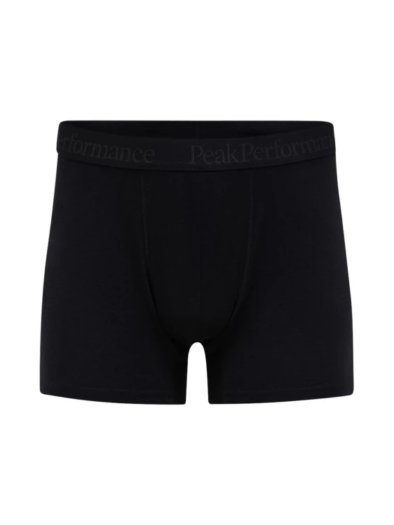Bokserki męskie Peak Performance Magic Boxer Wool-blend Baselayer black