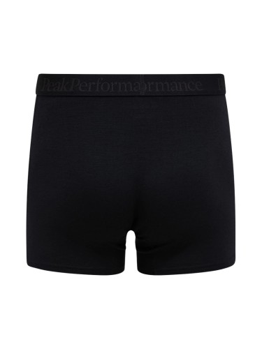Bokserki męskie Peak Performance Magic Boxer Wool-blend Baselayer black