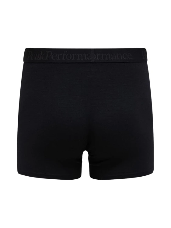 Bokserki męskie Peak Performance Magic Boxer Wool-blend Baselayer black