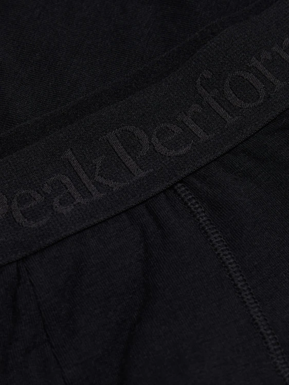 Bokserki męskie Peak Performance Magic Boxer Wool-blend Baselayer black