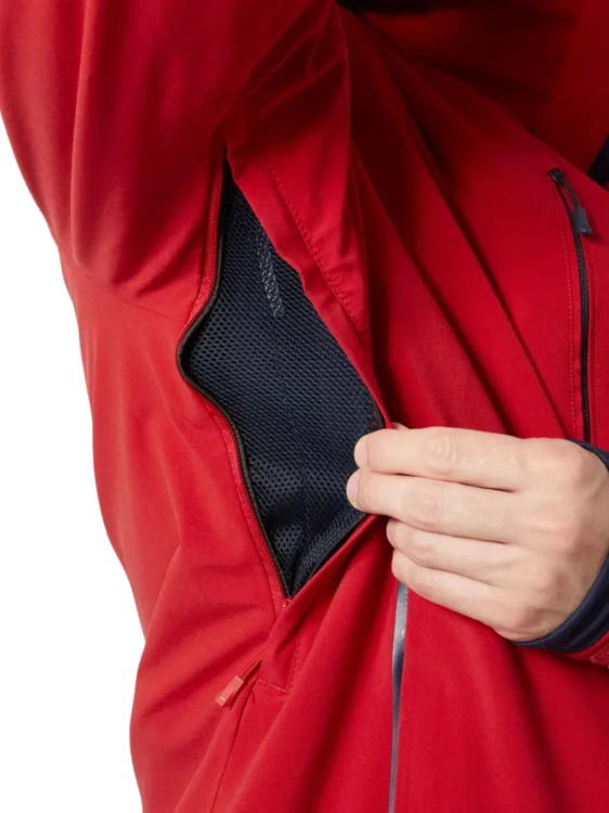 Kurtka narciarska męska Helly Hansen Alpha 4.0 red