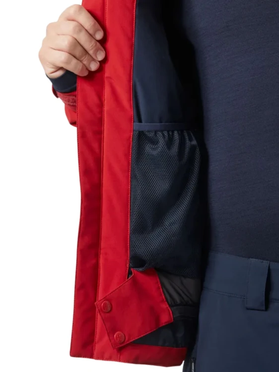 Kurtka narciarska męska Helly Hansen Alpha 4.0 red
