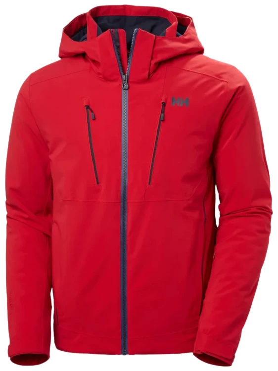 Kurtka narciarska męska Helly Hansen Alpha 4.0 red