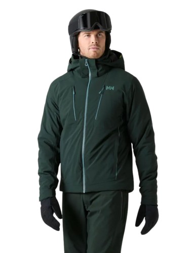 Kurtka narciarska męska Helly Hansen Alpha 4.0 dark jungle