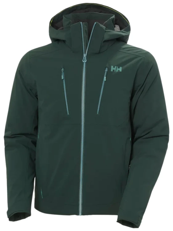 Kurtka narciarska męska Helly Hansen Alpha 4.0 dark jungle