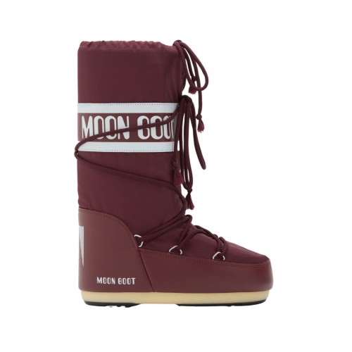 Buty Moon Boot Icon Nylon burgundy