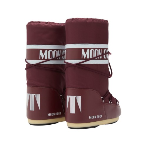Buty Moon Boot Icon Nylon burgundy
