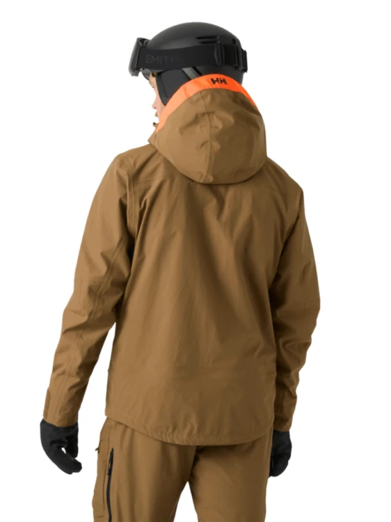 Kurtka narciarska męska Helly Hansen Sogn Shell 2.0 sepia