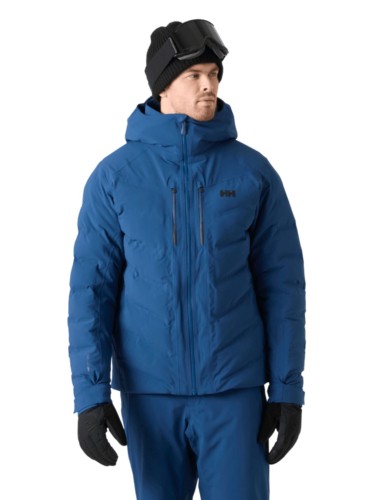 Kurtka narciarska męska Helly Hansen Alpha Puffy dark blue
