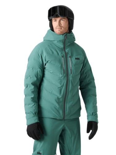 Kurtka narciarska męska Helly Hansen Alpha Puffy opal green