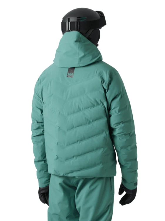 Kurtka narciarska męska Helly Hansen Alpha Puffy opal green