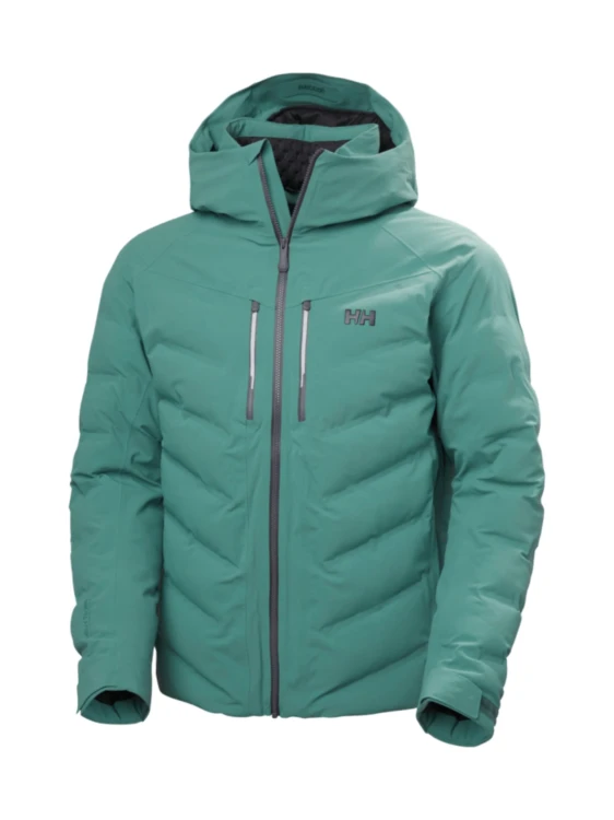Kurtka narciarska męska Helly Hansen Alpha Puffy opal green