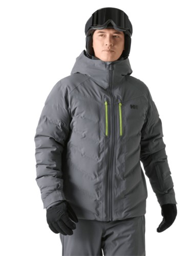 Kurtka narciarska męska Helly Hansen Alpha Puffy thunder grey