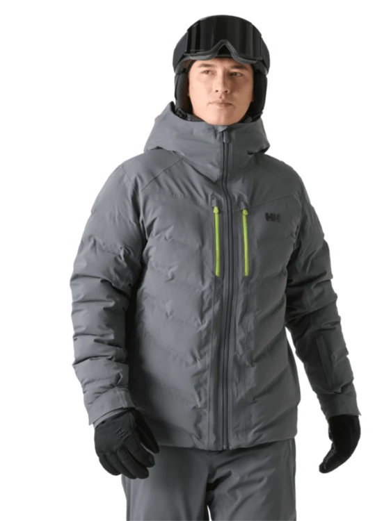 Kurtka narciarska męska Helly Hansen Alpha Puffy thunder grey