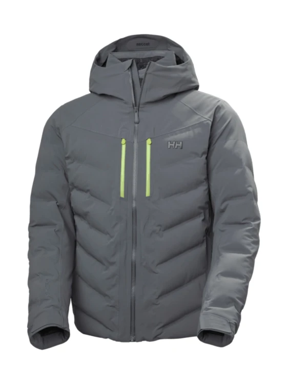 Kurtka narciarska męska Helly Hansen Alpha Puffy thunder grey