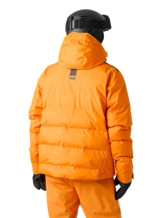 Kurtka narciarska męska Helly Hansen Kvitfjell Race Puffy Ignite Orange