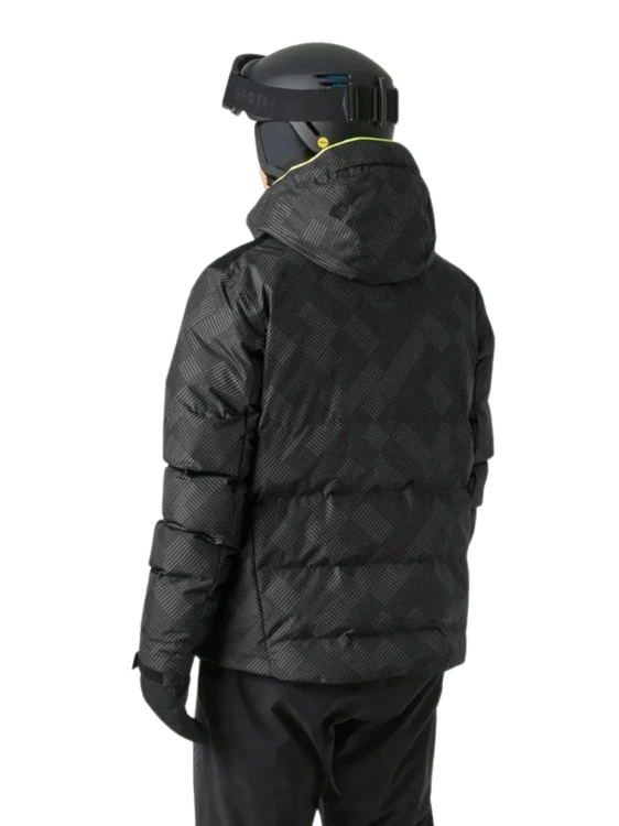 Kurtka narciarska męska Helly Hansen Kvitfjell Race Puffy Black Grey