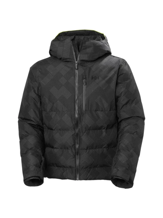 Kurtka narciarska męska Helly Hansen Kvitfjell Race Puffy Black Grey