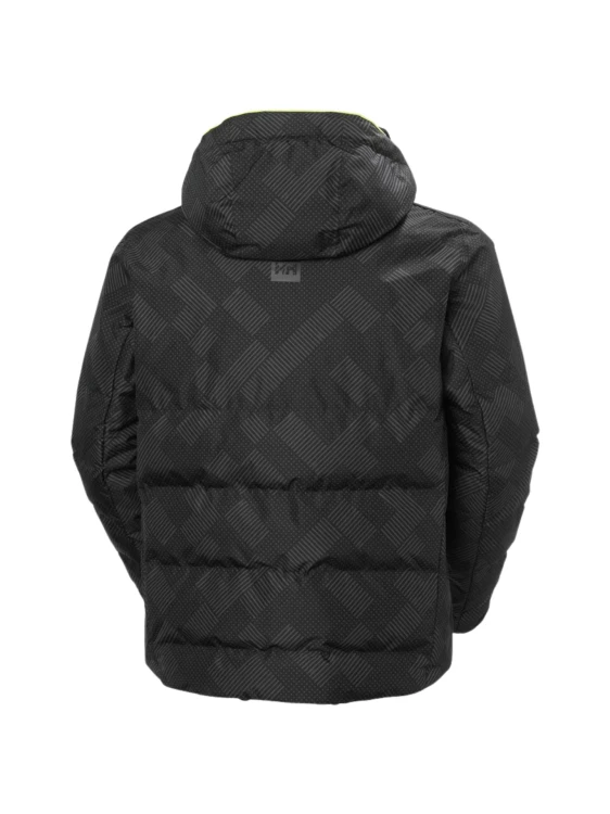 Kurtka narciarska męska Helly Hansen Kvitfjell Race Puffy Black Grey