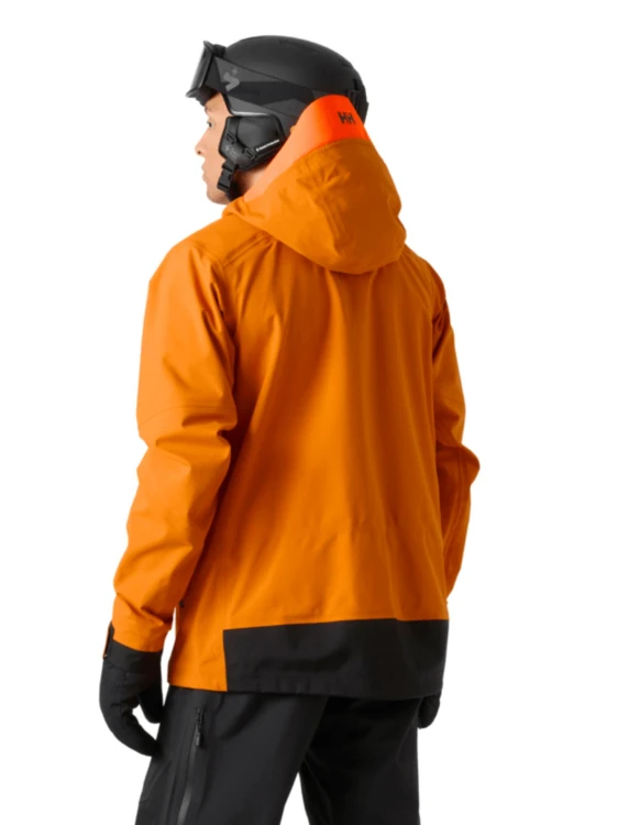 Kurtka narciarska męska Helly Hansen Sogn Patrol Shell ignite orange