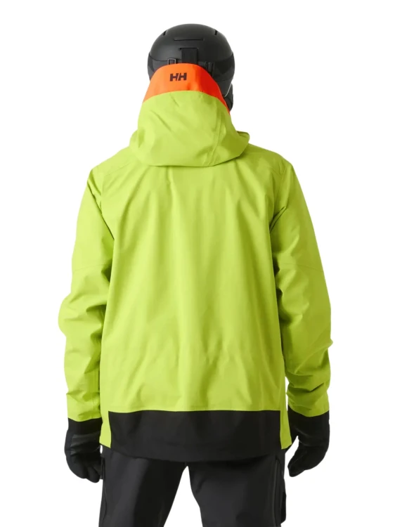 Kurtka narciarska męska Helly Hansen Sogn Patrol Shell luminous green