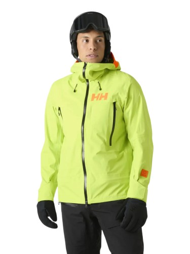 Kurtka narciarska męska Helly Hansen Sogn Shell 2.0 luminous green