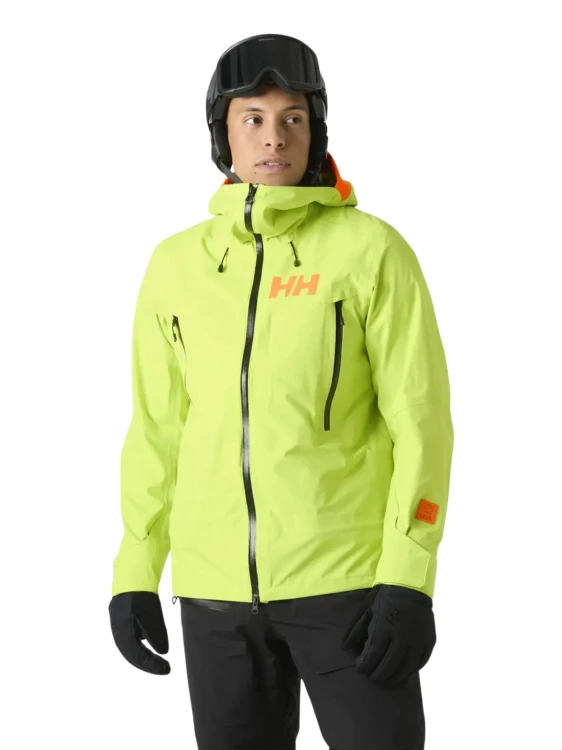 Kurtka narciarska męska Helly Hansen Sogn Shell 2.0 luminous green