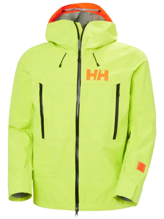 Kurtka narciarska męska Helly Hansen Sogn Shell 2.0 luminous green