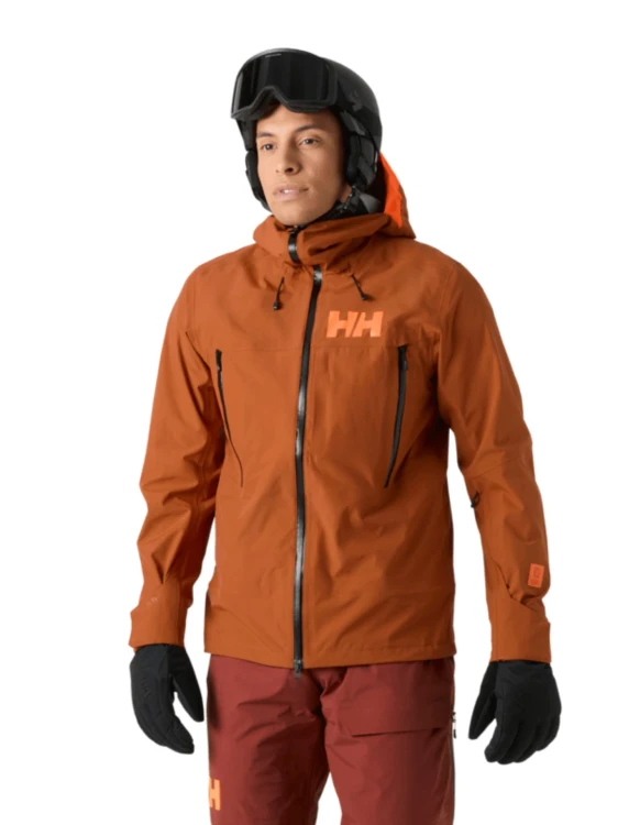 Kurtka narciarska męska Helly Hansen Sogn Shell 2.0 ginger biscuit